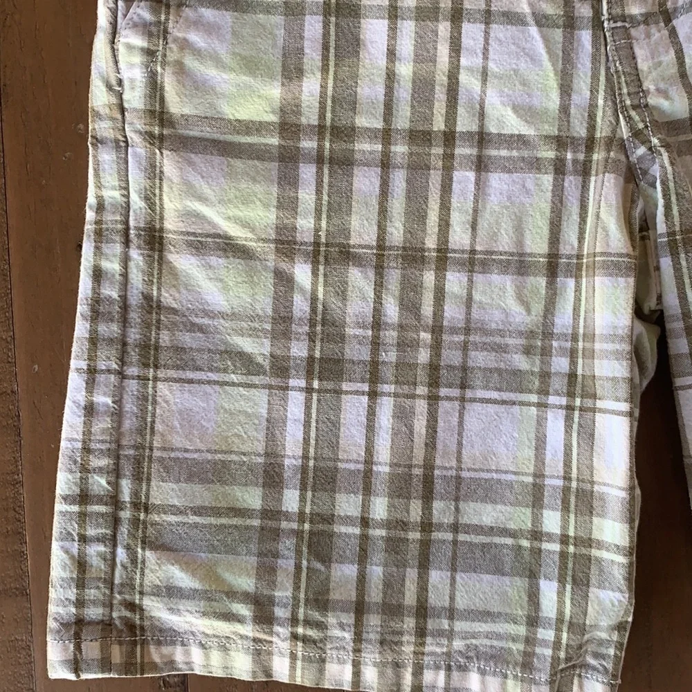 Janie and jack plaid shorts